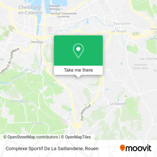 Complexe Sportif De La Saillanderie map