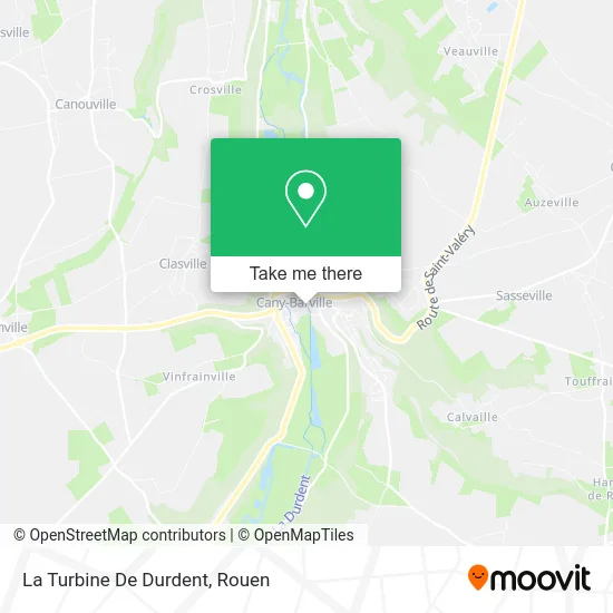 La Turbine De Durdent map