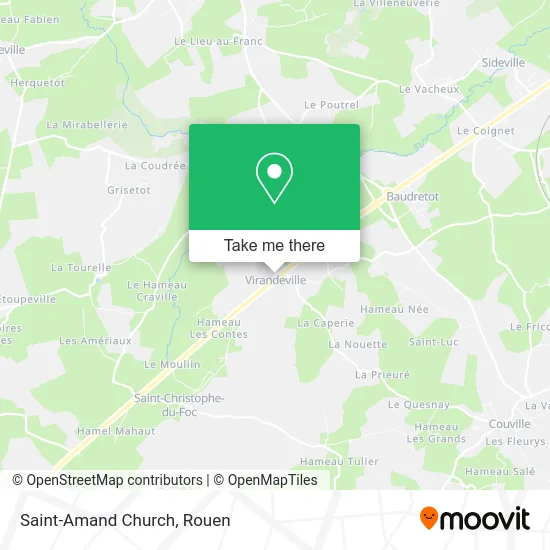 Église Saint-Amand map
