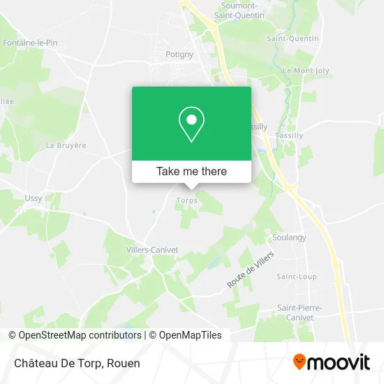 Château De Torp map