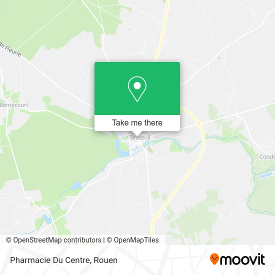 Pharmacie Du Centre map