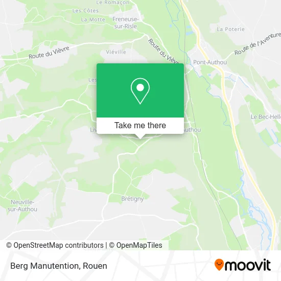 Berg Manutention map