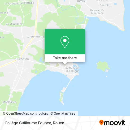 Collège Guillaume Fouace map