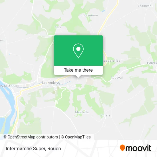 Intermarché Super map