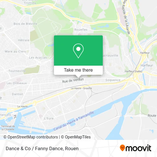 Dance & Co / Fanny Dance map