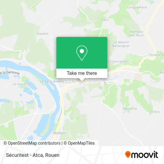 Sécuritest - Atca map