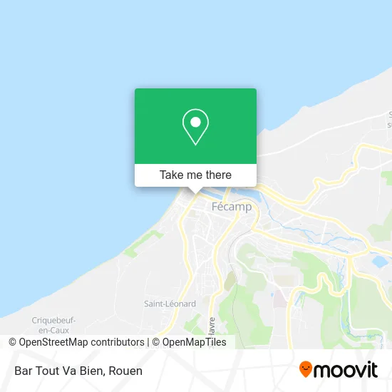 Bar Tout Va Bien map
