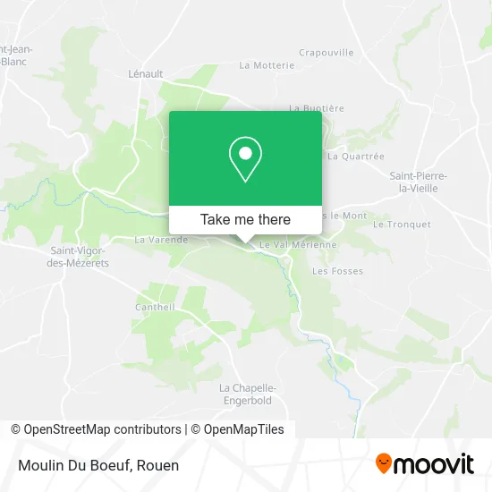 Moulin Du Boeuf map