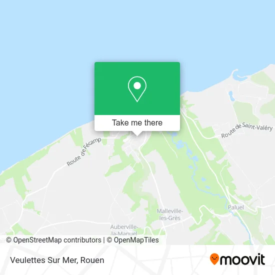 Veulettes Sur Mer map