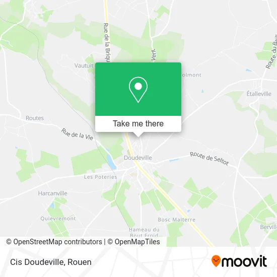 Cis Doudeville map