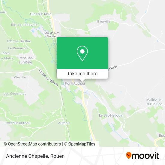 Ancienne Chapelle map