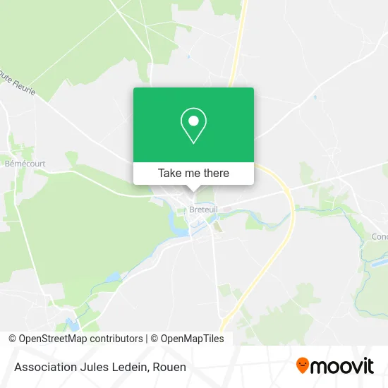 Association Jules Ledein map