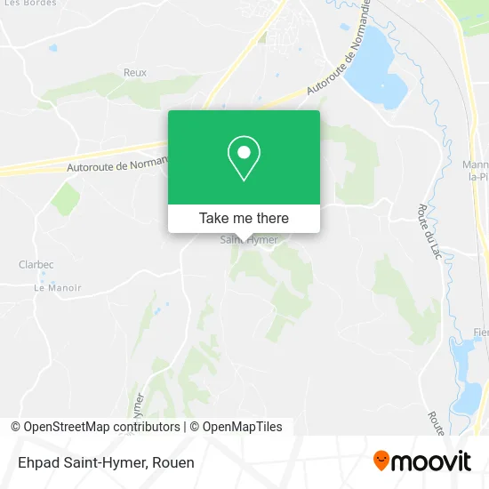 Ehpad Saint-Hymer map