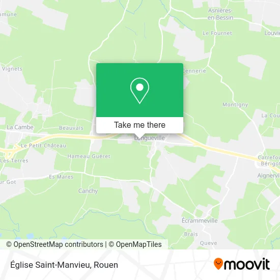 Église Saint-Manvieu map