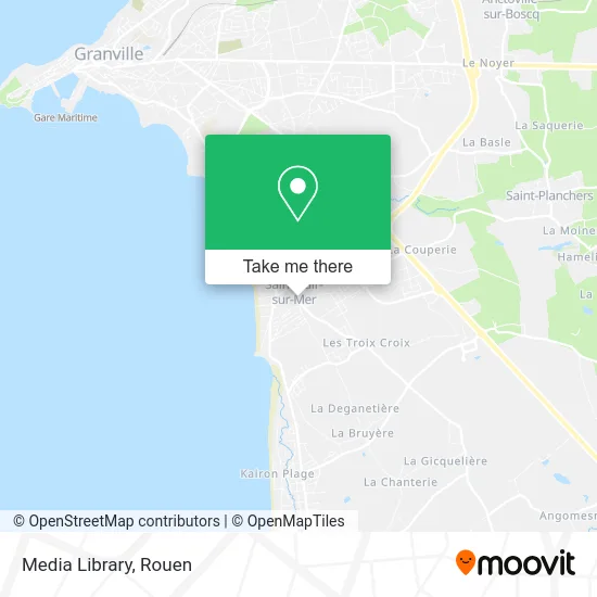 Médiathèque map