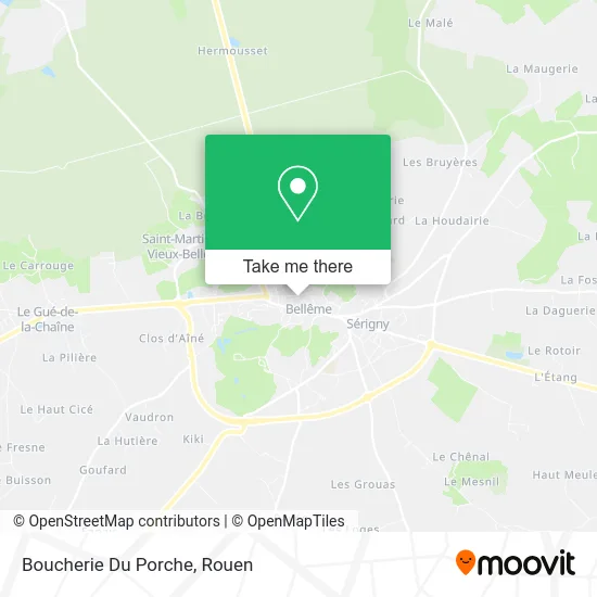 Boucherie Du Porche map