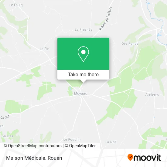 Maison Médicale map