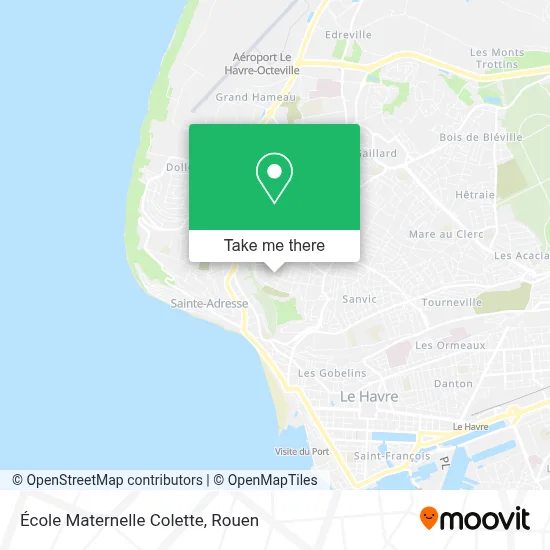 École Maternelle Colette map