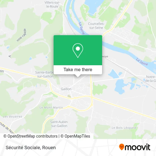 Sécurité Sociale map