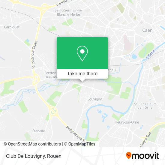 Club De Louvigny map