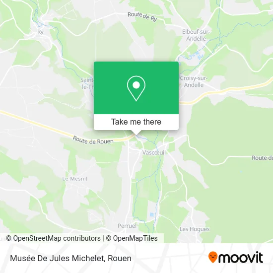 Musée De Jules Michelet map