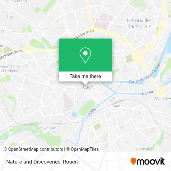 Nature Et Découvertes map