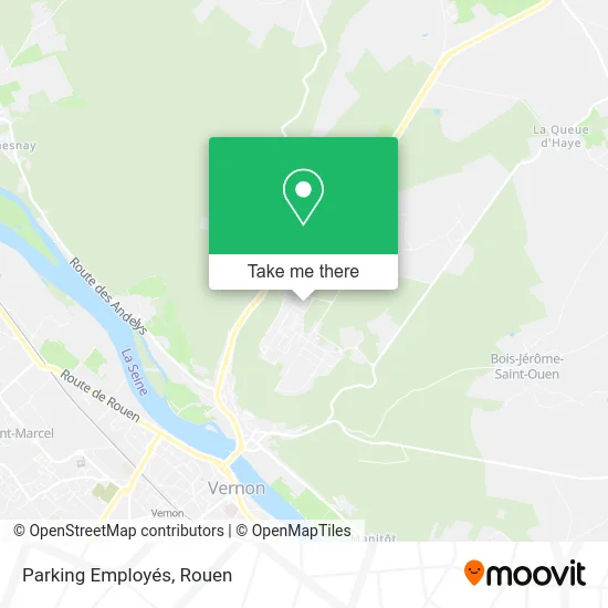 Parking Employés map