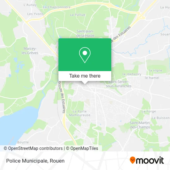 Police Municipale map