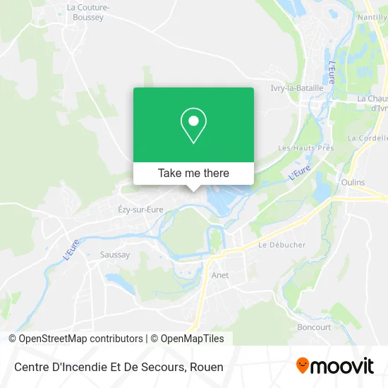 Centre D'Incendie Et De Secours map