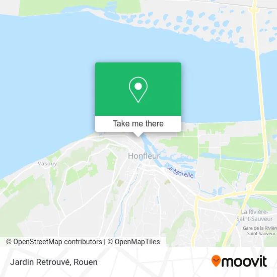 Jardin Retrouvé map