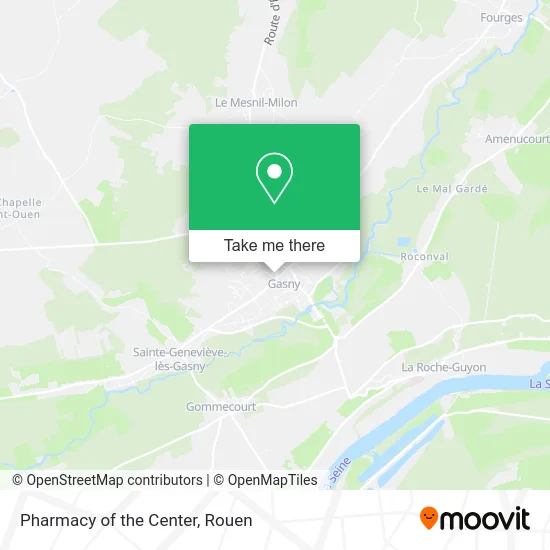 Pharmacie Du Centre map