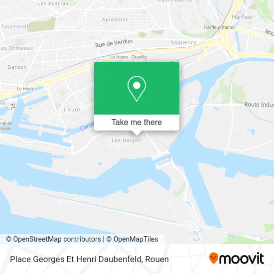 Place Georges Et Henri Daubenfeld map