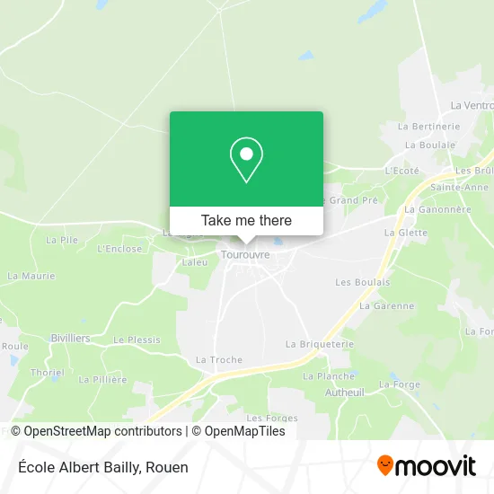 École Albert Bailly map