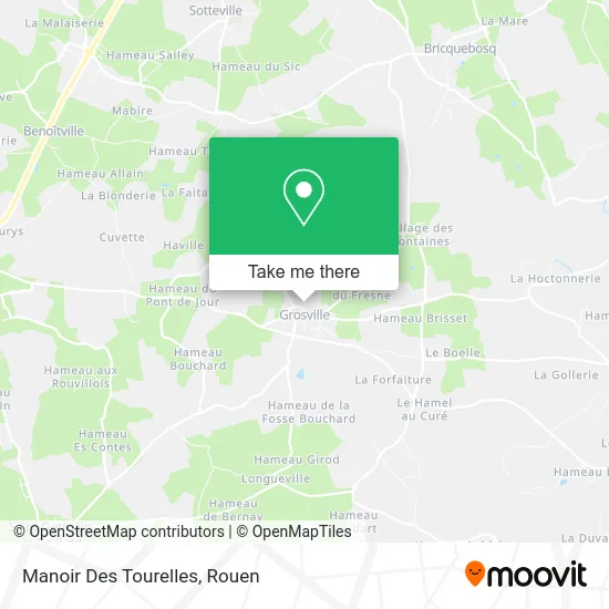 Manoir Des Tourelles map