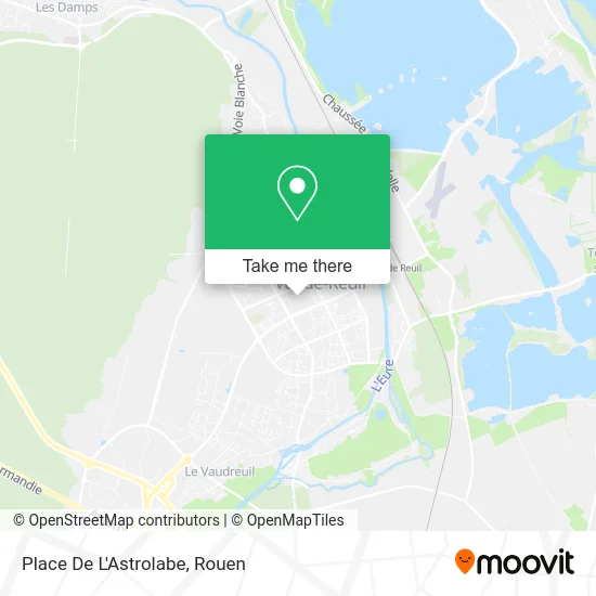Place De L'Astrolabe map