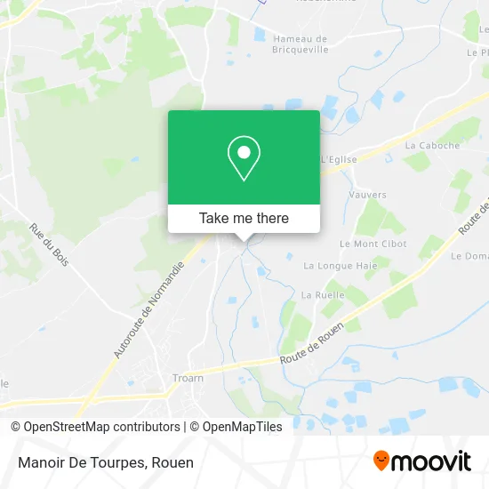 Manoir De Tourpes map