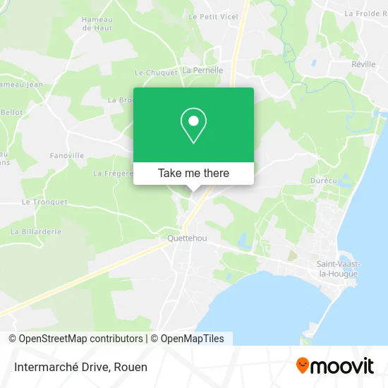 Intermarché Drive map