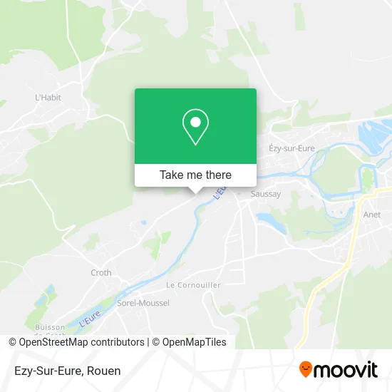 Ezy-Sur-Eure map