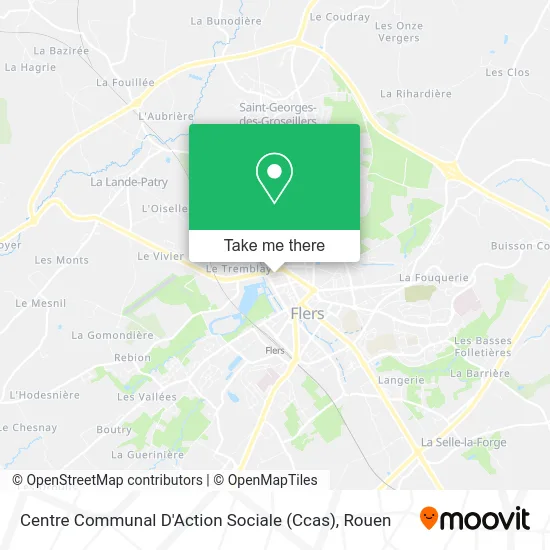 Centre Communal D'Action Sociale (Ccas) map