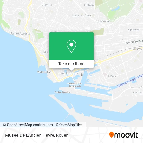 Musée De L'Ancien Havre map