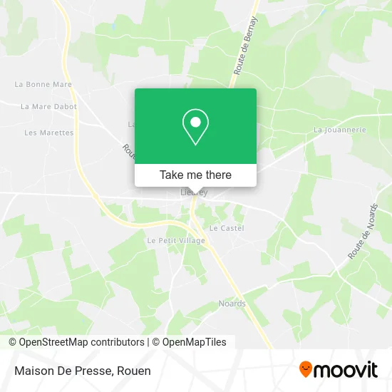 Maison De Presse map