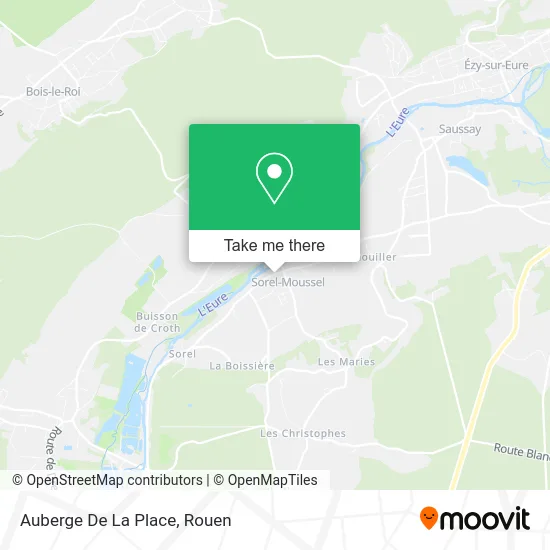 Auberge De La Place map