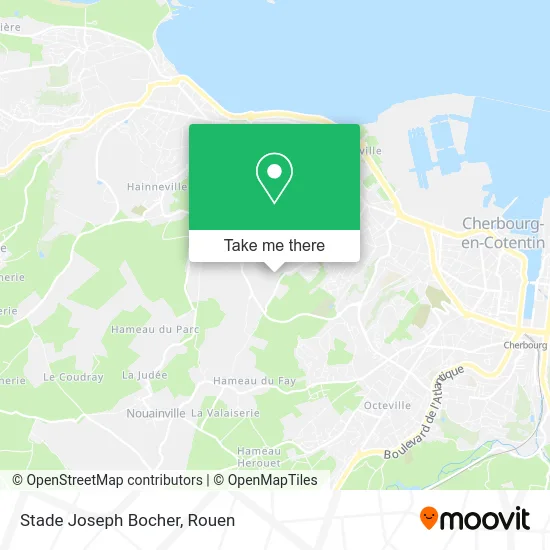 Stade Joseph Bocher map