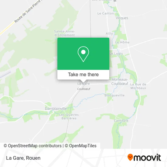La Gare map