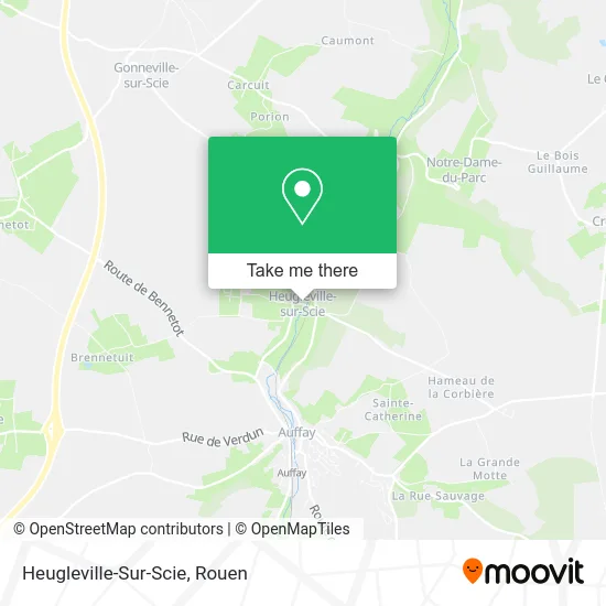 Heugleville-Sur-Scie map