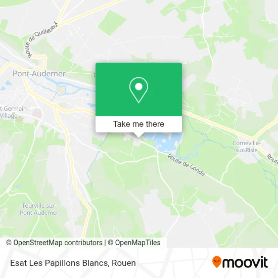 Esat Les Papillons Blancs map