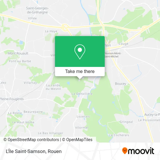 L'Île Saint-Samson map