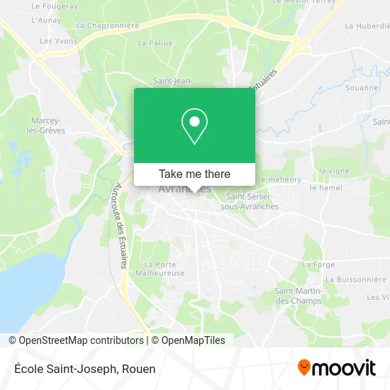 École Saint-Joseph map