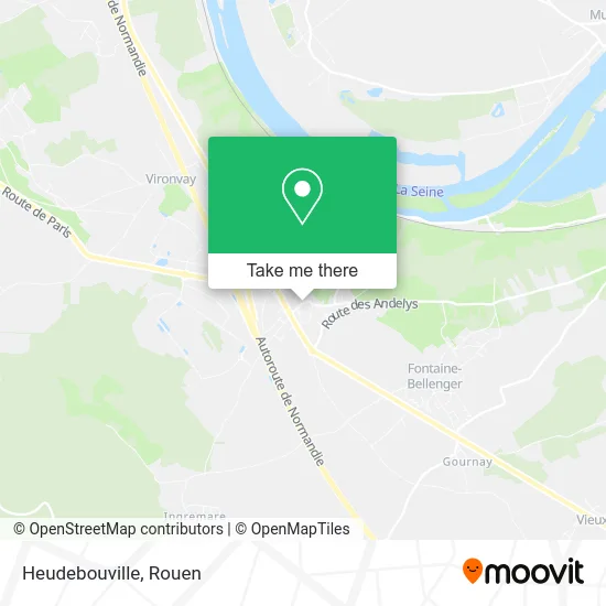Heudebouville map