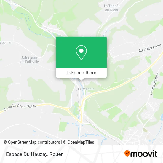 Espace Du Hauzay map